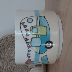 White River Home Seasons Summer Camper on Beach Stackable Mug 14 oz